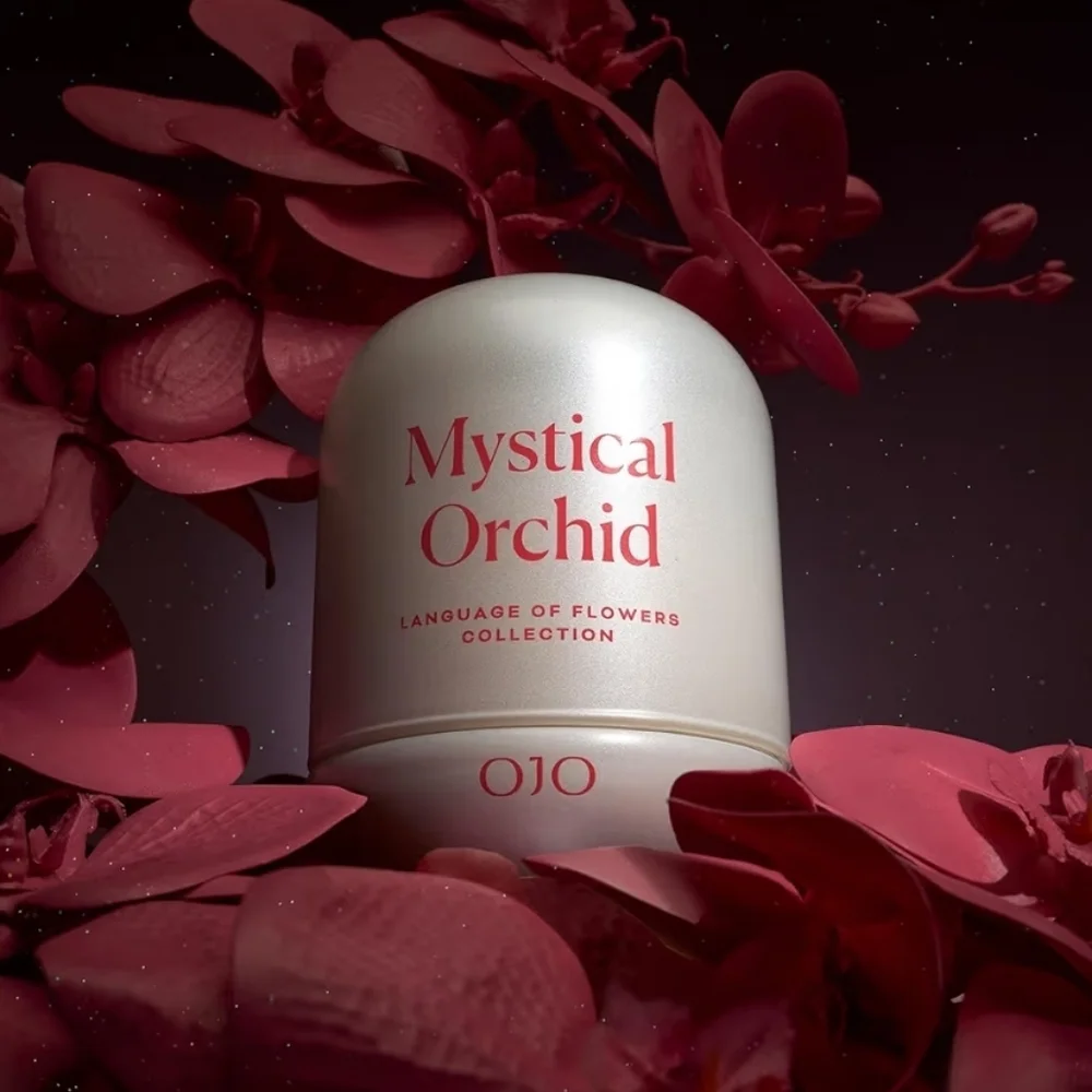 OJO Mystical Orchid Scented Candle – 7.8 oz Jar Candle